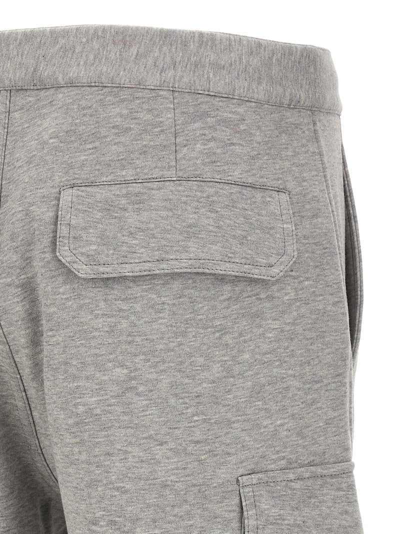 Brunello Cucinelli Gray Cotton Bermuda Shorts