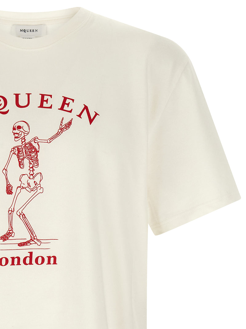 Alexander McQueen Multicolor Cotton T-Shirt