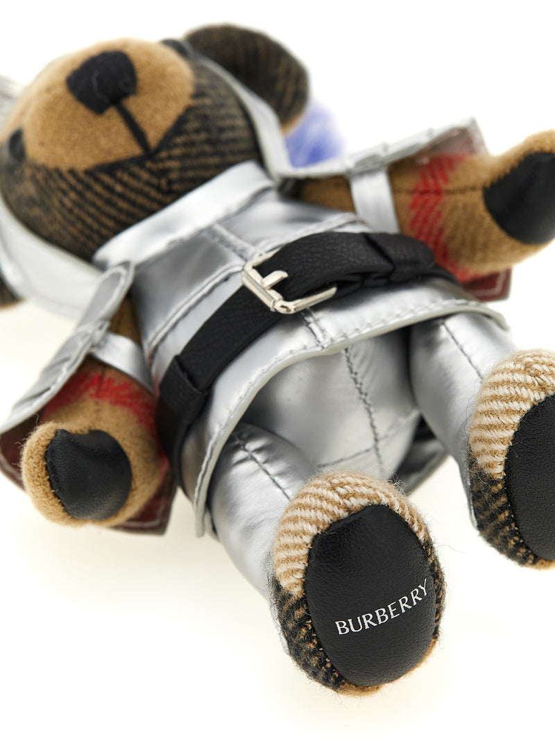 Burberry Multicolor Cashmere Keychain