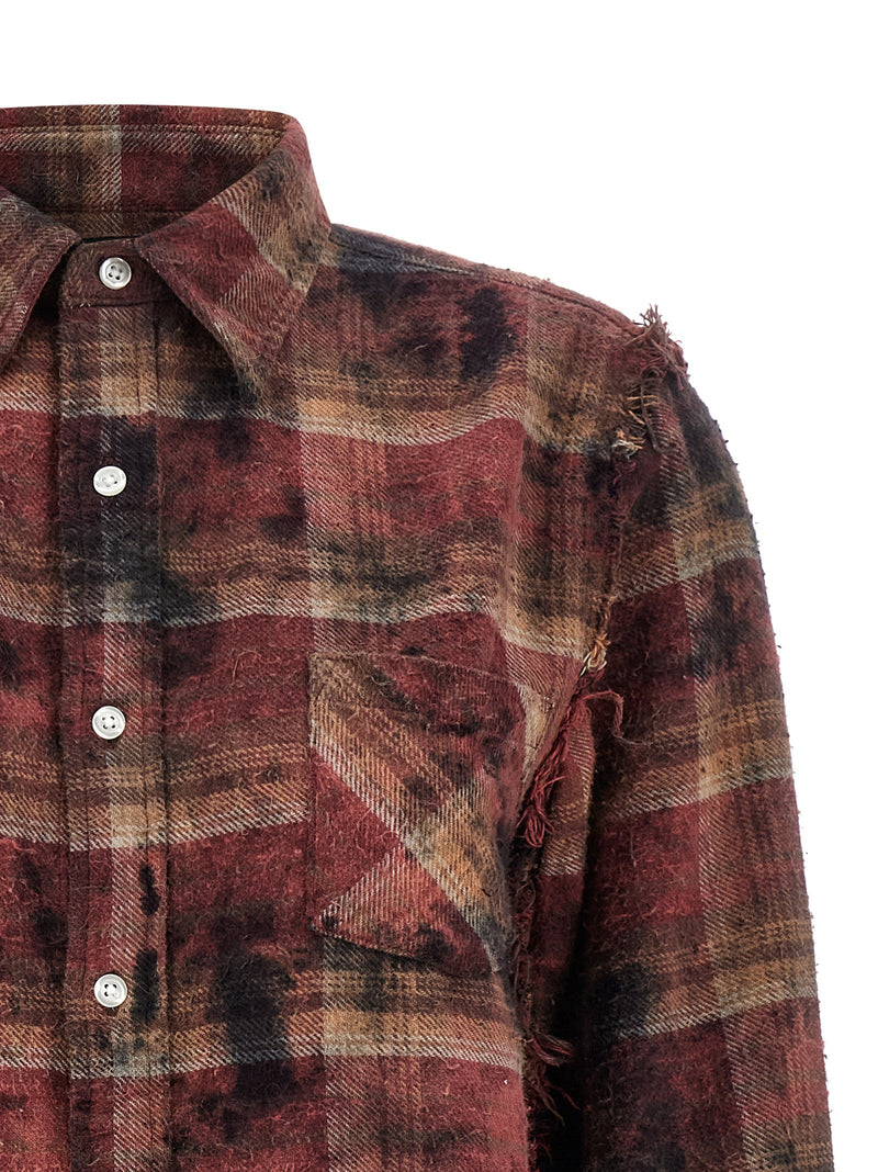 R13 Red Cotton Blouse