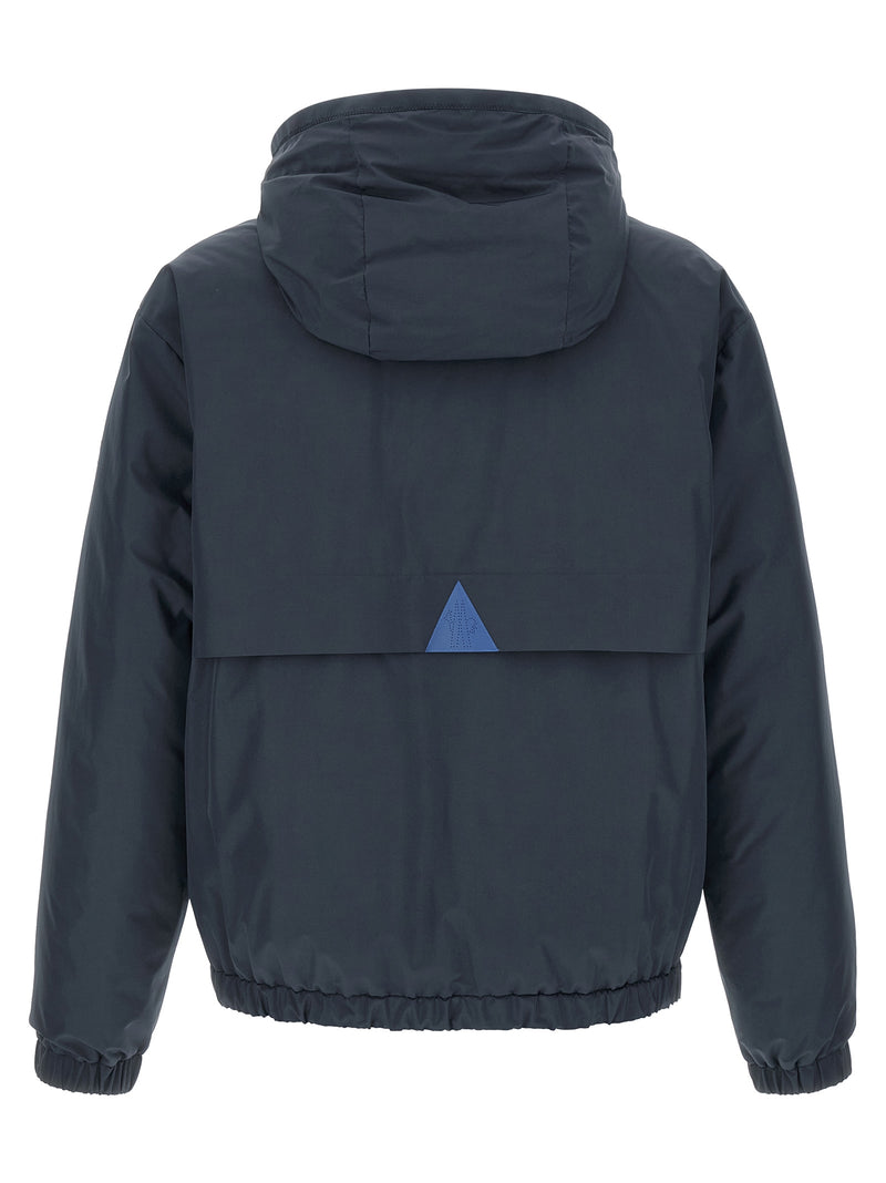 Moncler Grenoble Blue Polyamide Shell Jacket