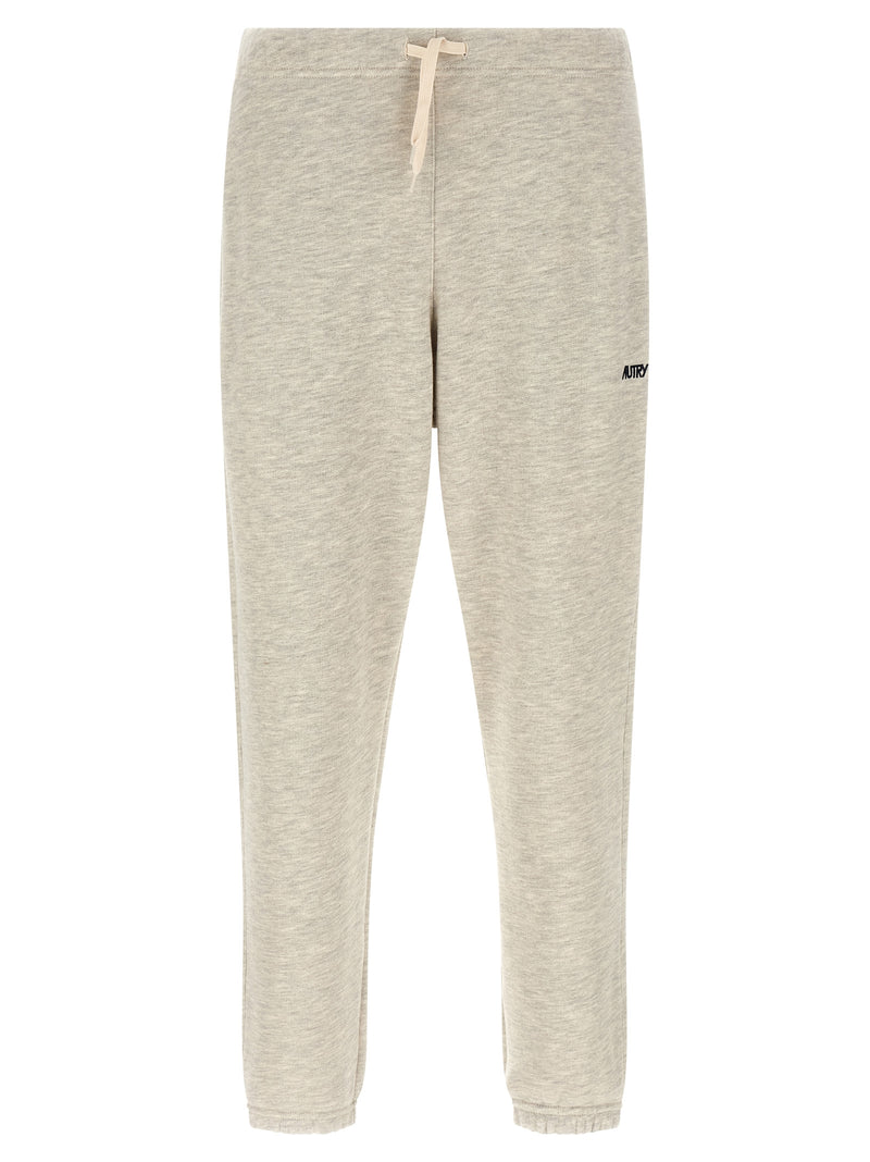 Autry Gray Cotton Joggers (Workout Pants)