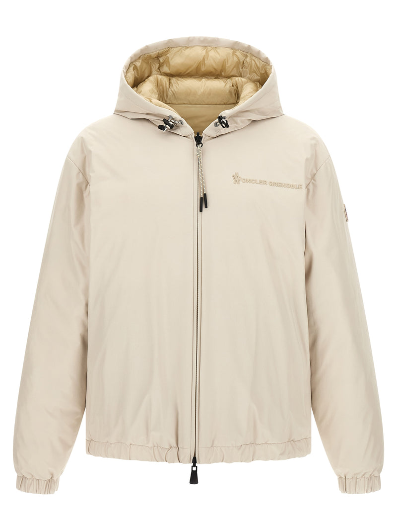 Moncler Grenoble Beige Polyamide Shell Jacket