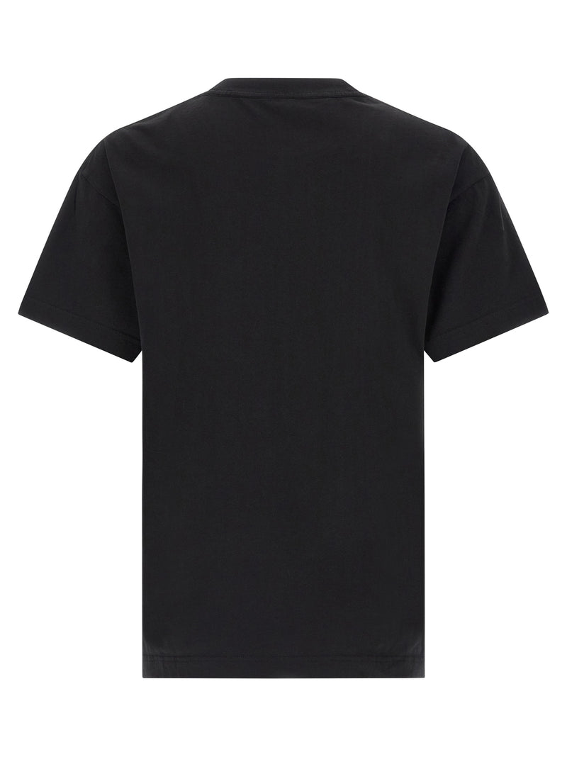 Palm Angels Black Cotton T-Shirt