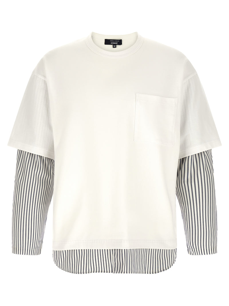 Comme Des Garçons White Cotton T-Shirt