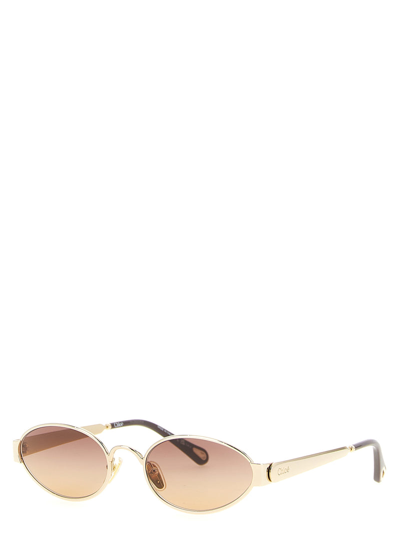 Chloé Multicolor Metal Sunglasses