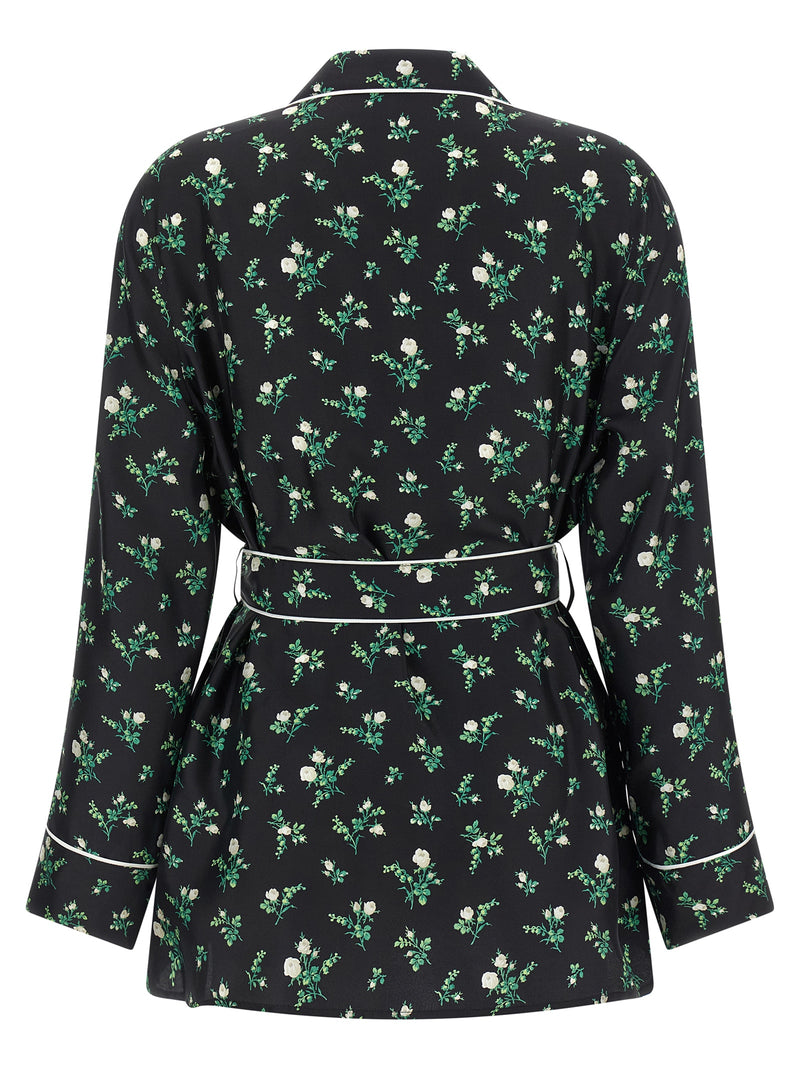 Dolce & Gabbana Black Silk Blouse