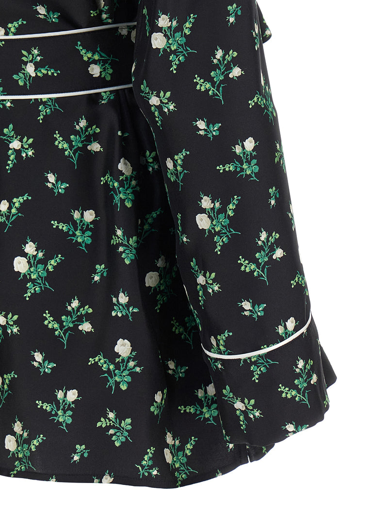 Dolce & Gabbana Black Silk Blouse