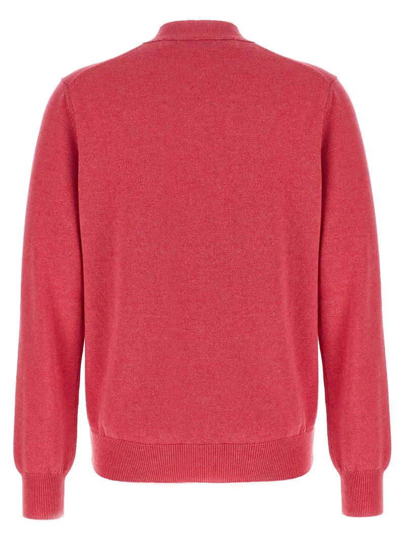 Comme Des Garçons Play Multicolor Wool Cardigan