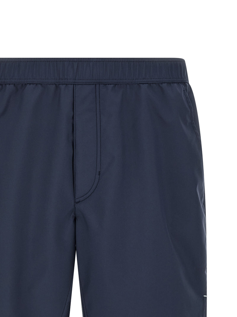 Brunello Cucinelli Blue Polyester Bermuda Shorts