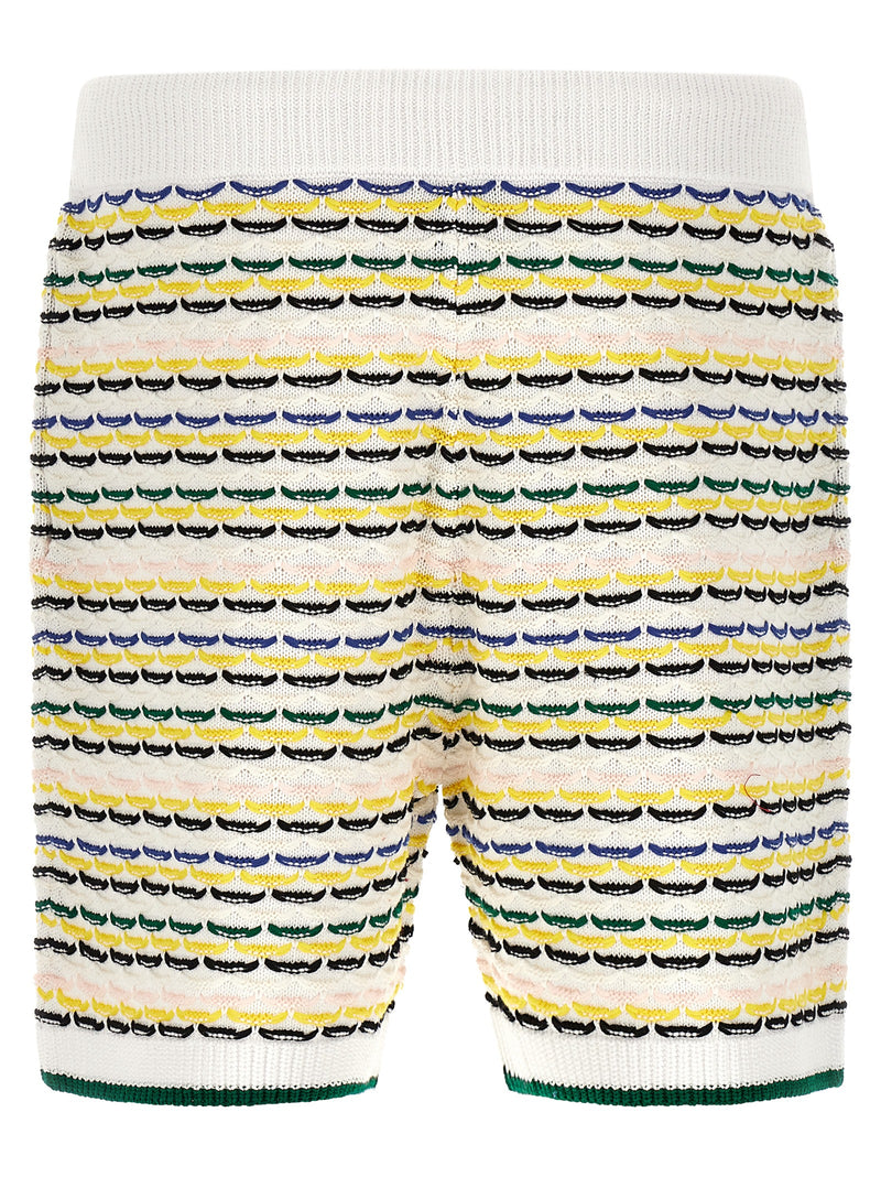 Casablanca Multicolor Cotton Bermuda Shorts