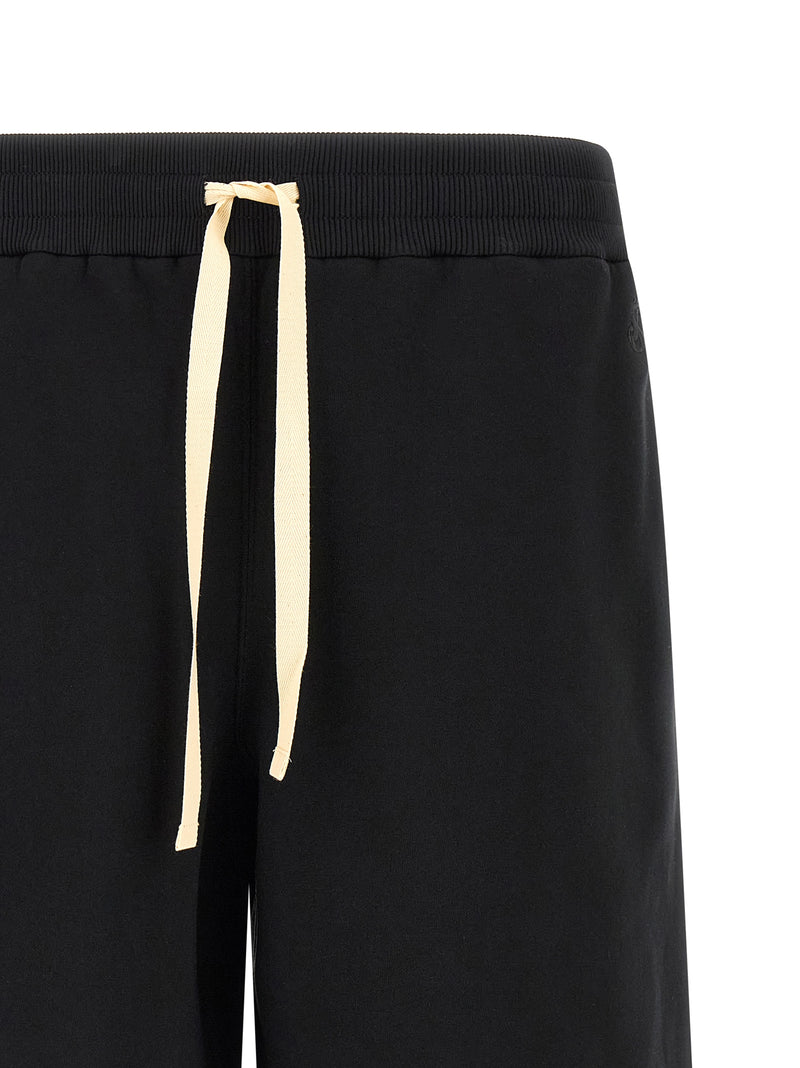 Jil Sander Black Cotton Bermuda Shorts