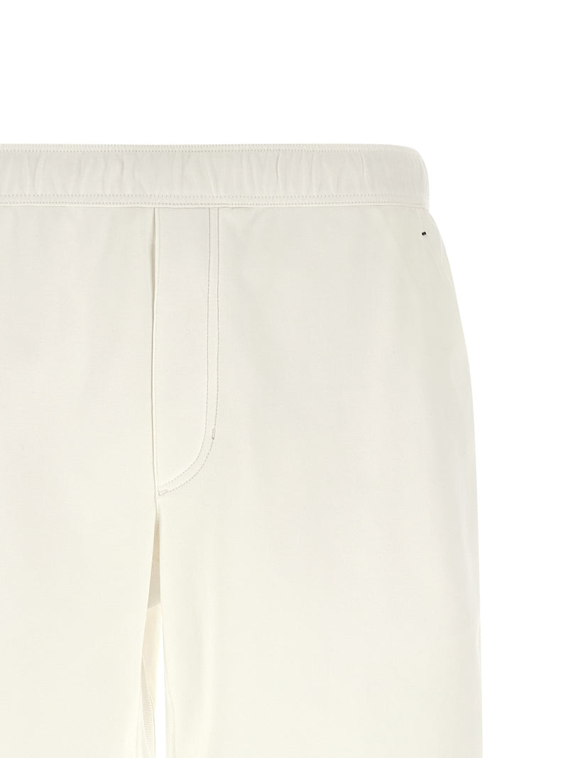 Brunello Cucinelli White Cotton Bermuda Shorts