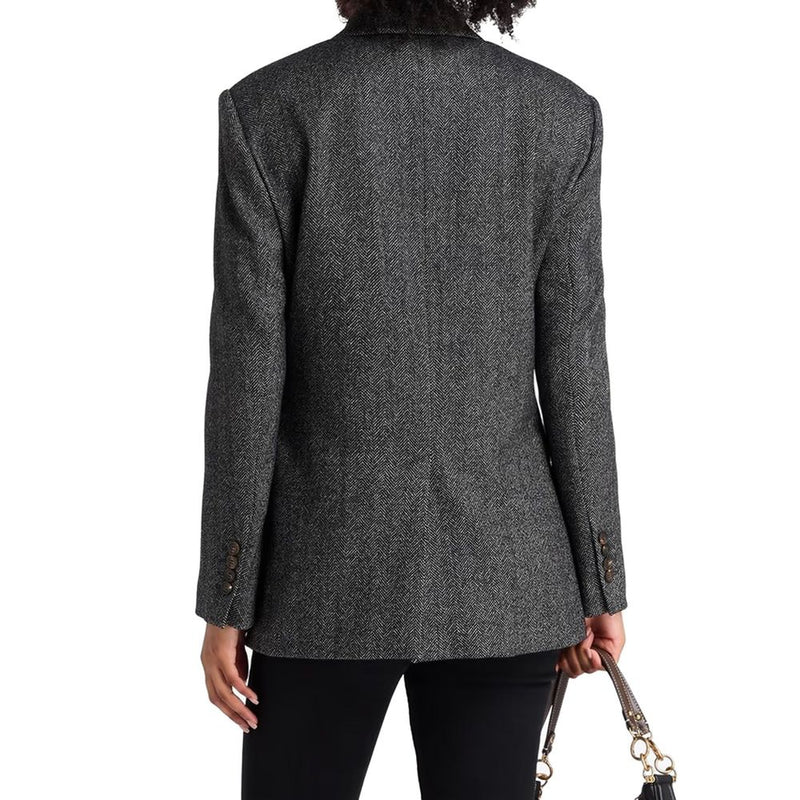 Brunello Cucinelli Black Elastane Blazer