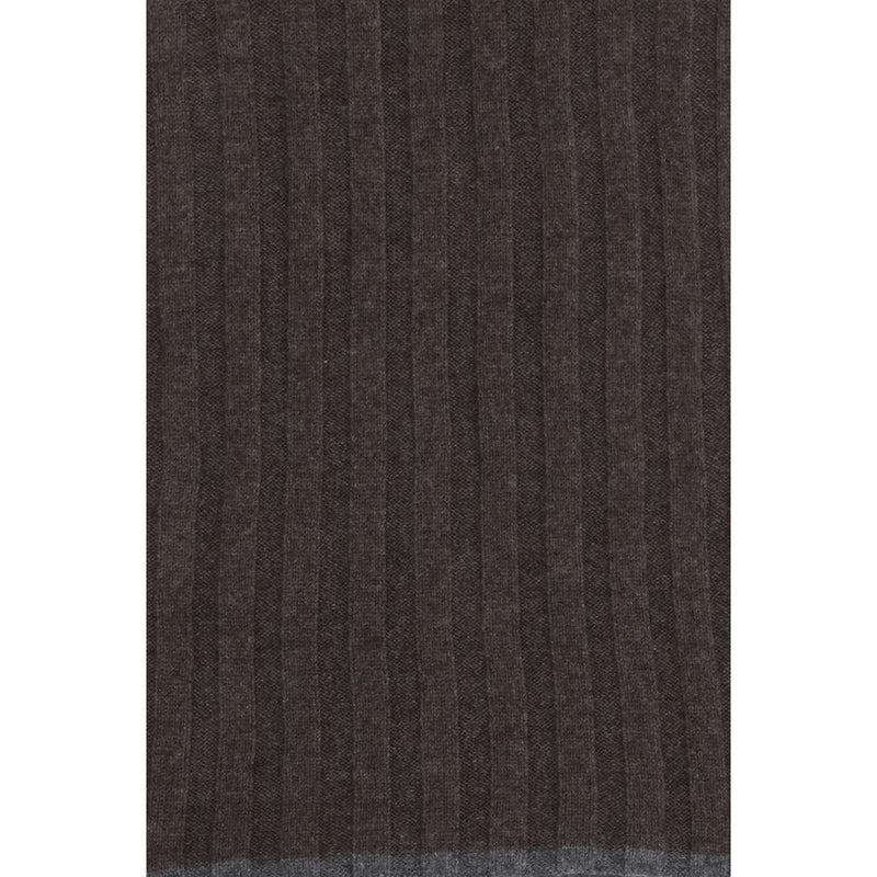 Brunello Cucinelli Brown Cashmere Scarf