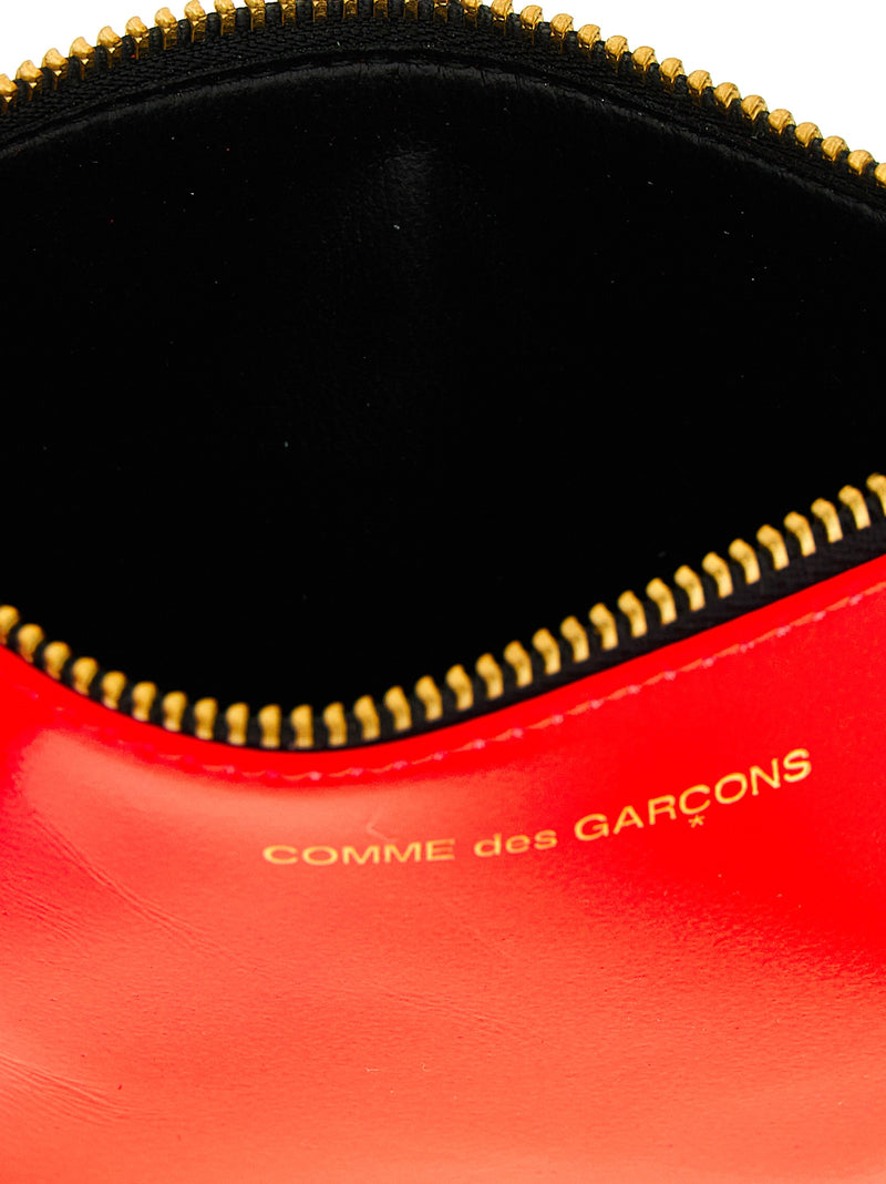 Comme Des Garçons Multicolor Leather Cardholder