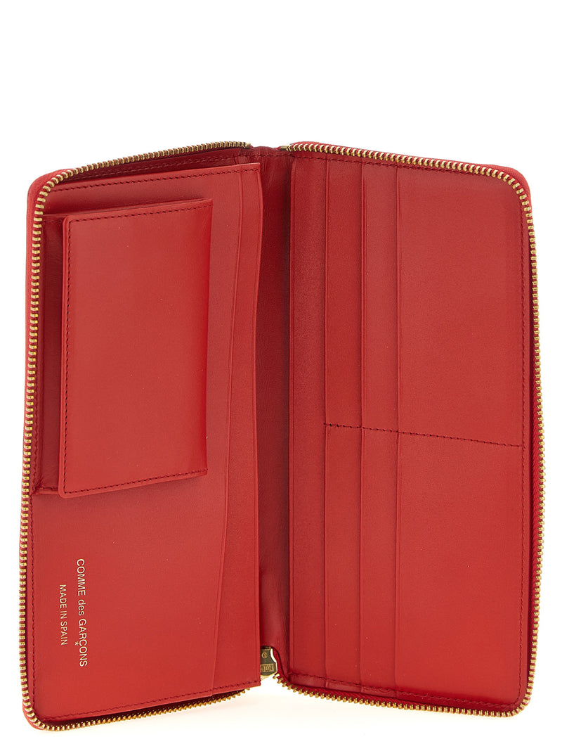 Comme Des Garçons Multicolor Calfskin Wallet