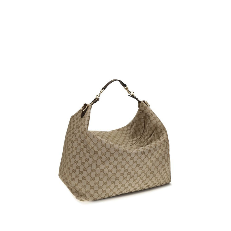 Gucci Beige Fabric Shoulder Bag
