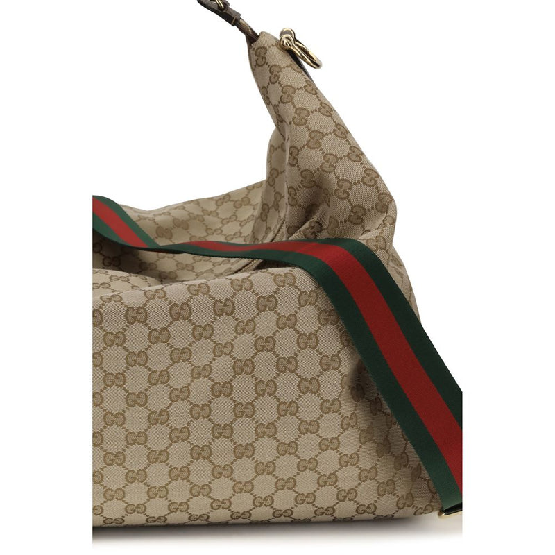 Gucci Beige Fabric Shoulder Bag
