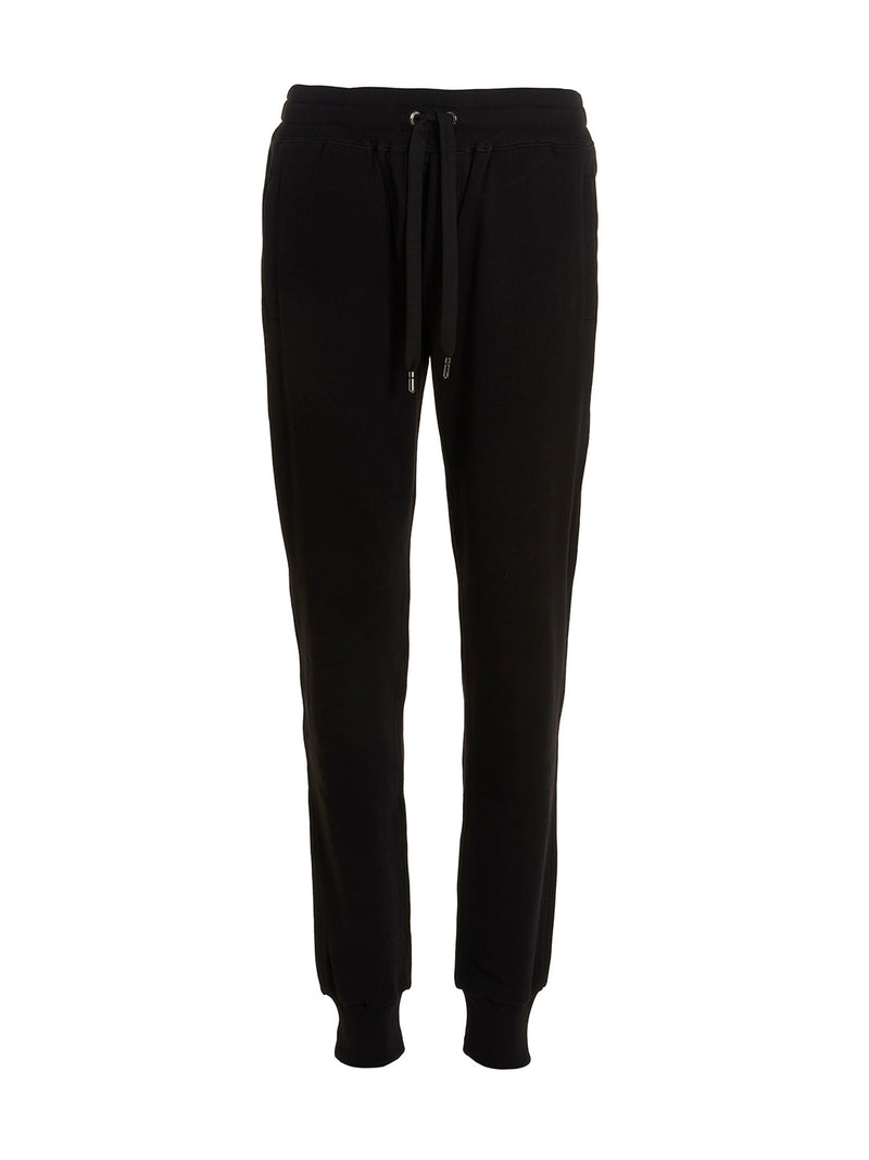 Dolce & Gabbana Black Cotton Joggers (Workout Pants)