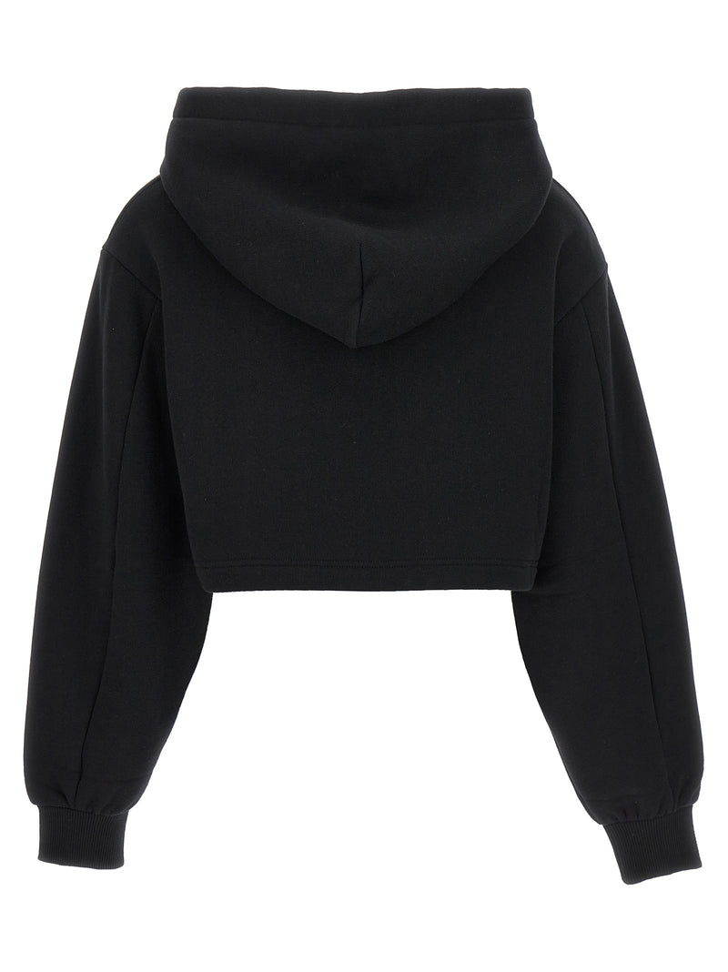 Dolce & Gabbana Black Cotton Hoodie