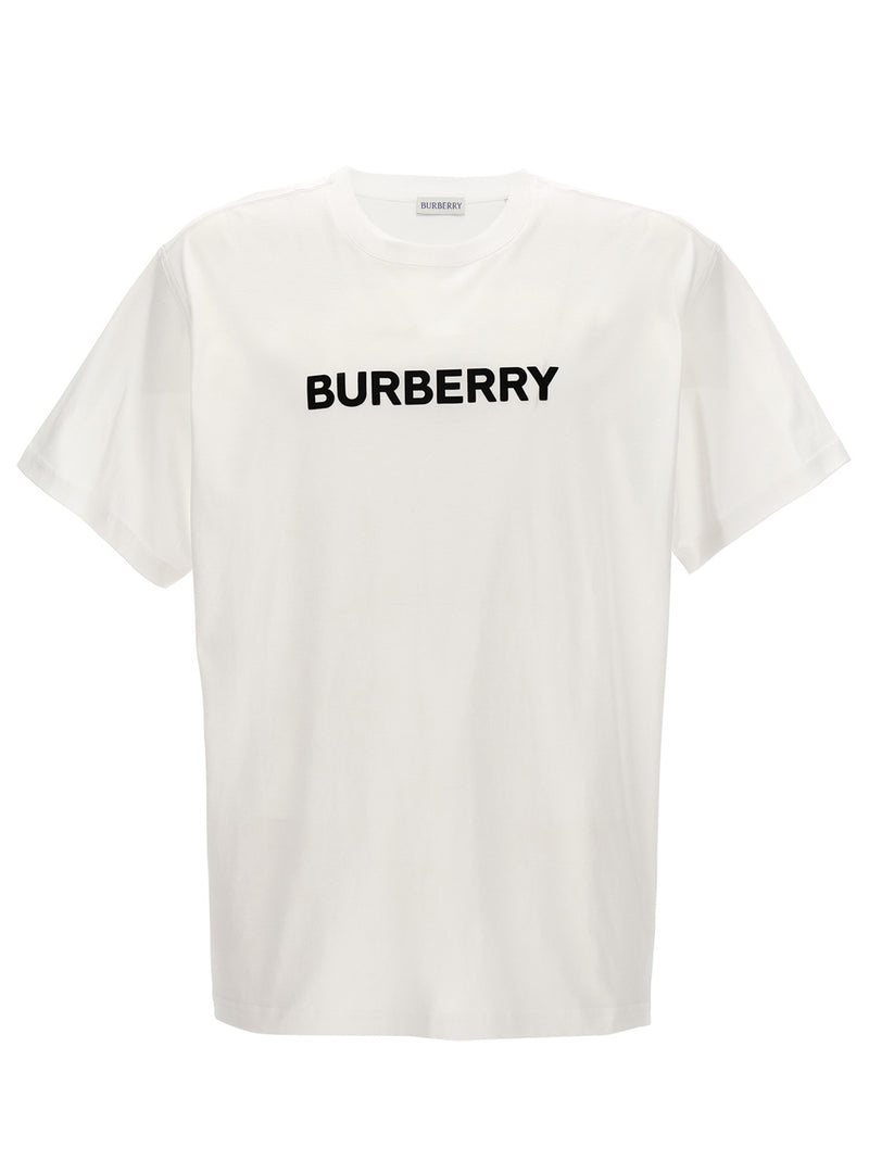 Burberry White Cotton T-Shirt