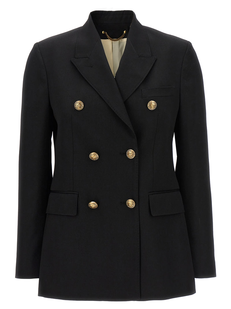 Golden Goose Black Virgin Wool Blazer