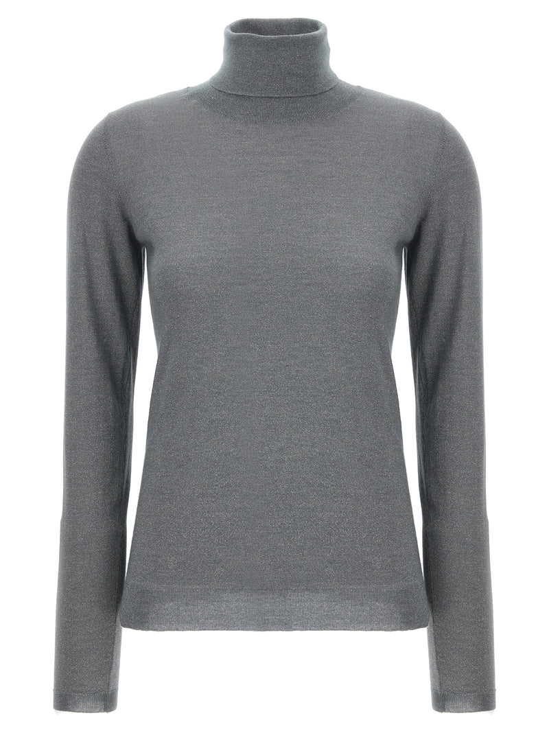 Brunello Cucinelli Gray Cashmere Cardigan