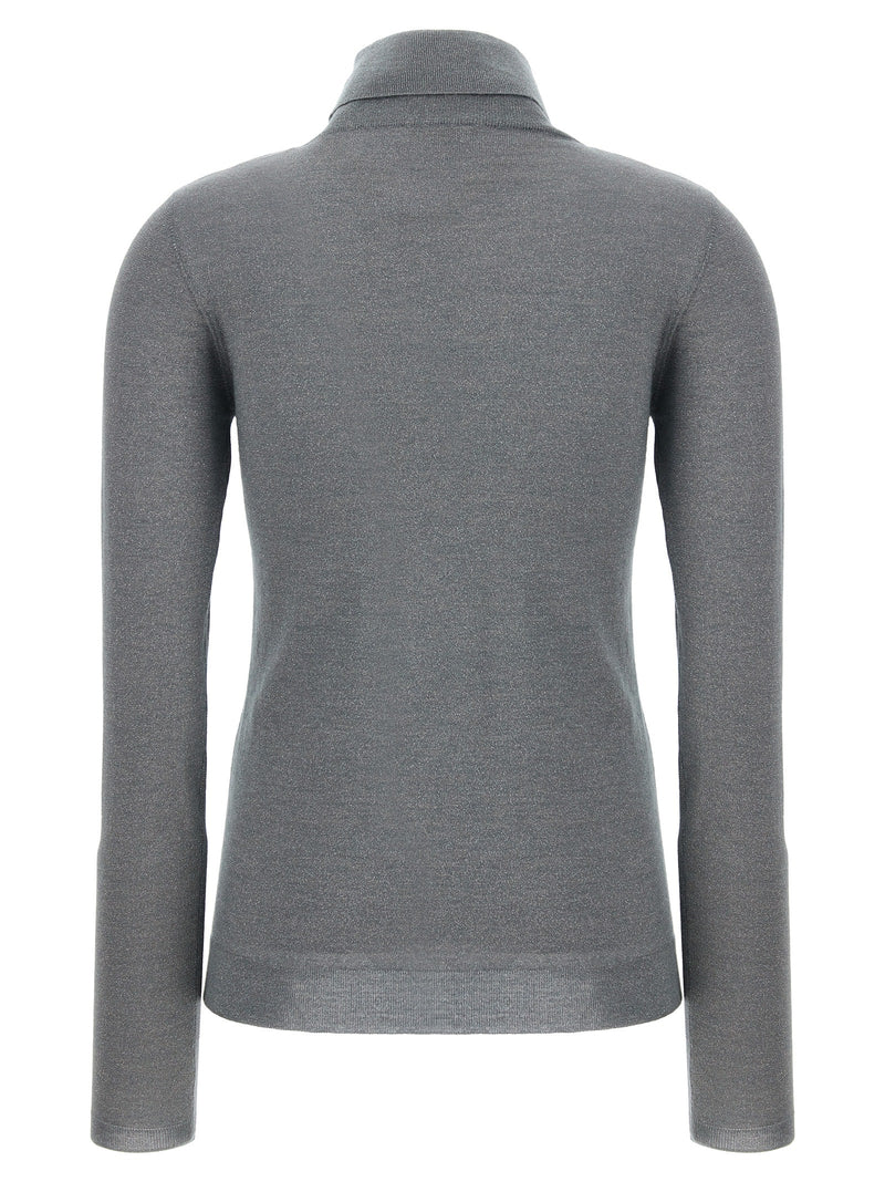 Brunello Cucinelli Gray Cashmere Cardigan