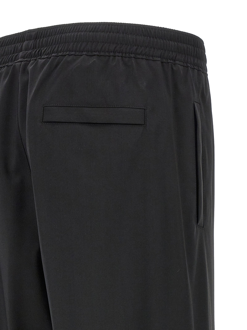 Givenchy Black Virgin Wool Casual Pants