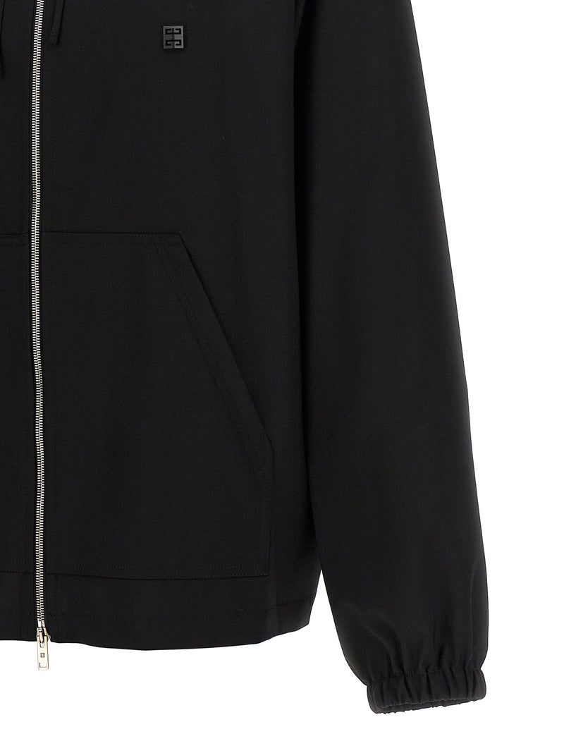 Givenchy Black Virgin Wool Sweatshirt