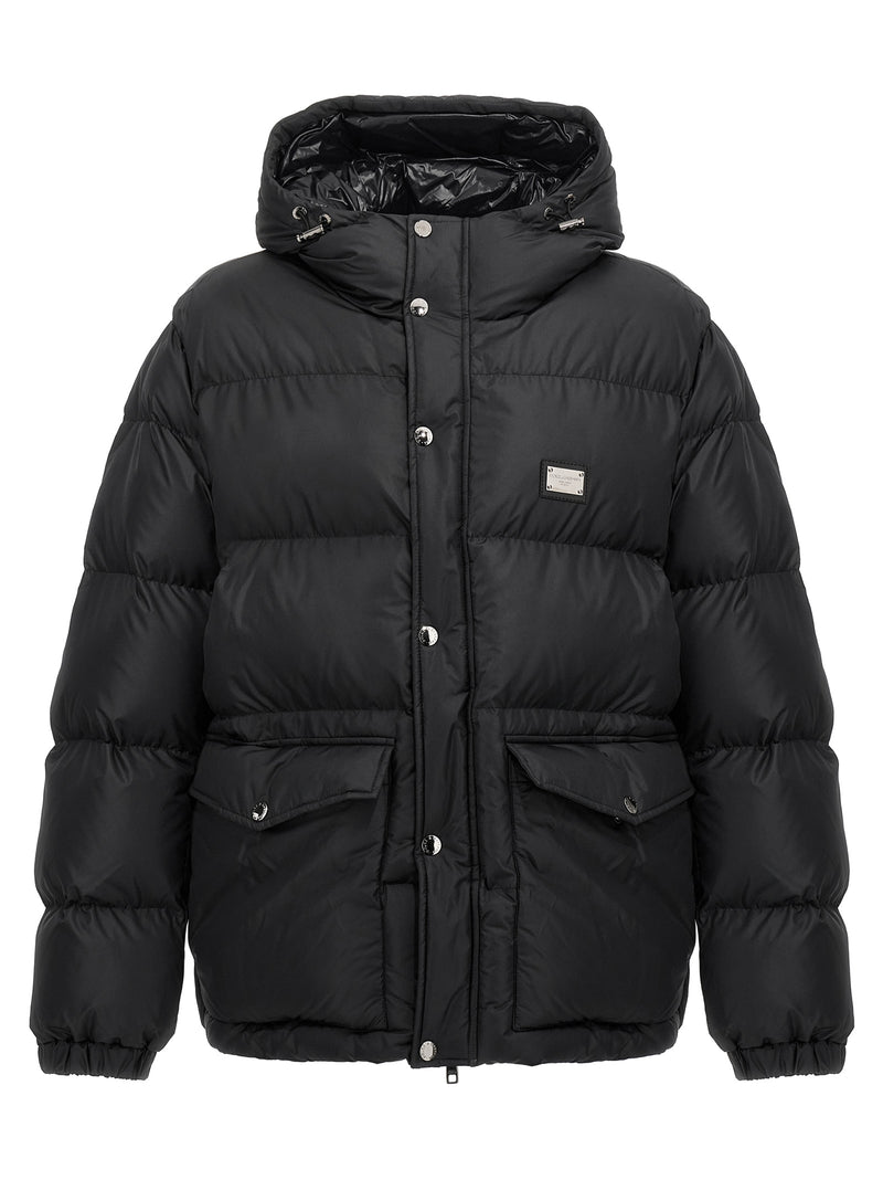 Dolce & Gabbana Black Polyester Jacket