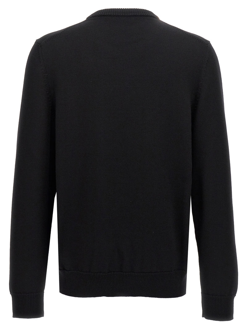 Dolce & Gabbana Black Virgin Wool Cardigan