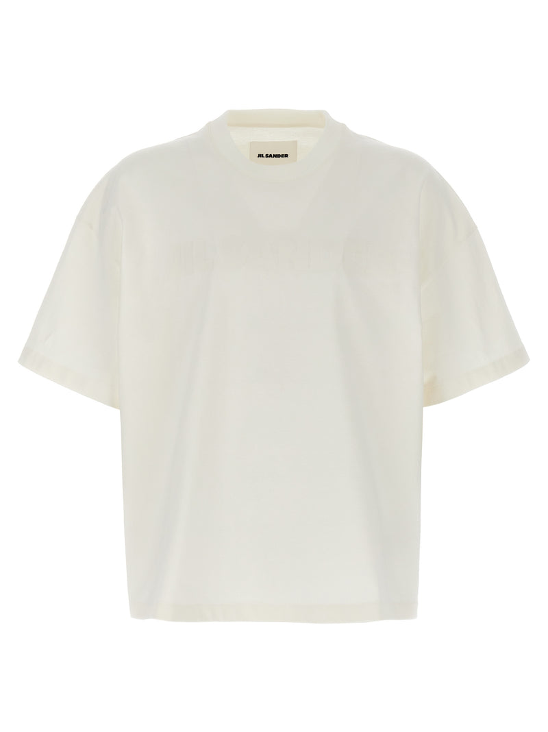Jil Sander White Cotton T-Shirt