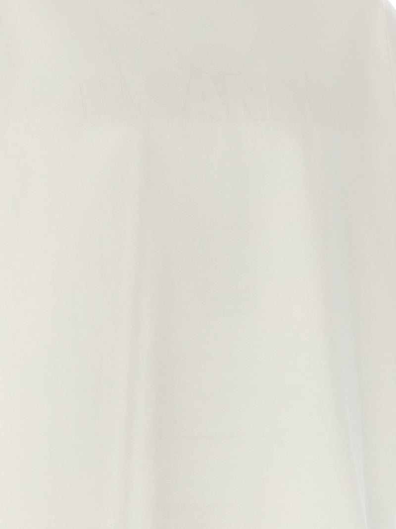 Jil Sander White Cotton T-Shirt