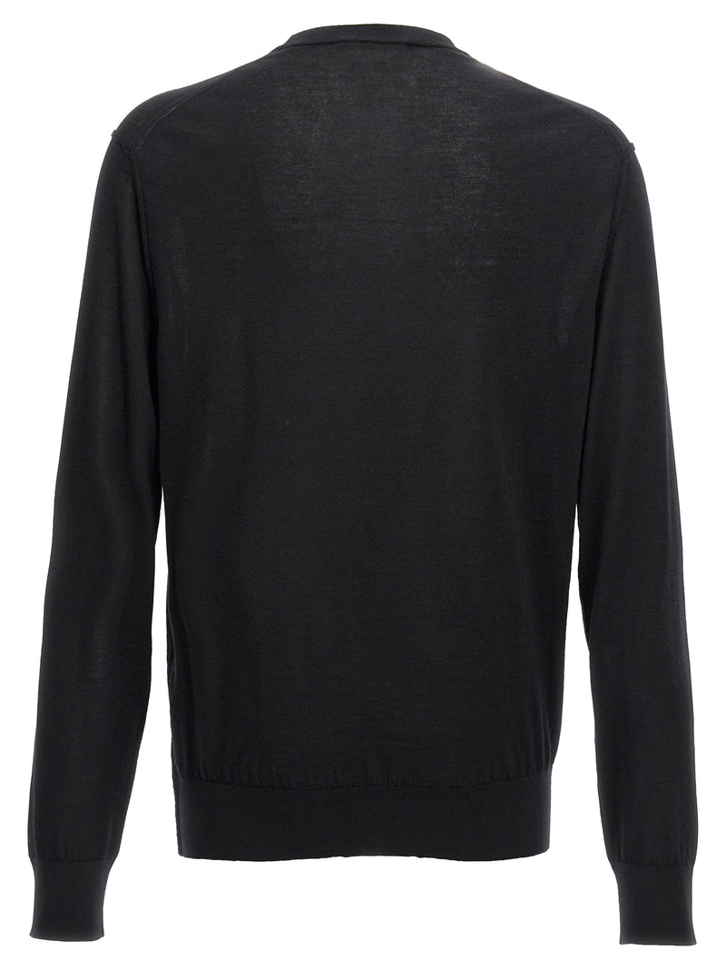Dolce & Gabbana Black Cashmere Cardigan