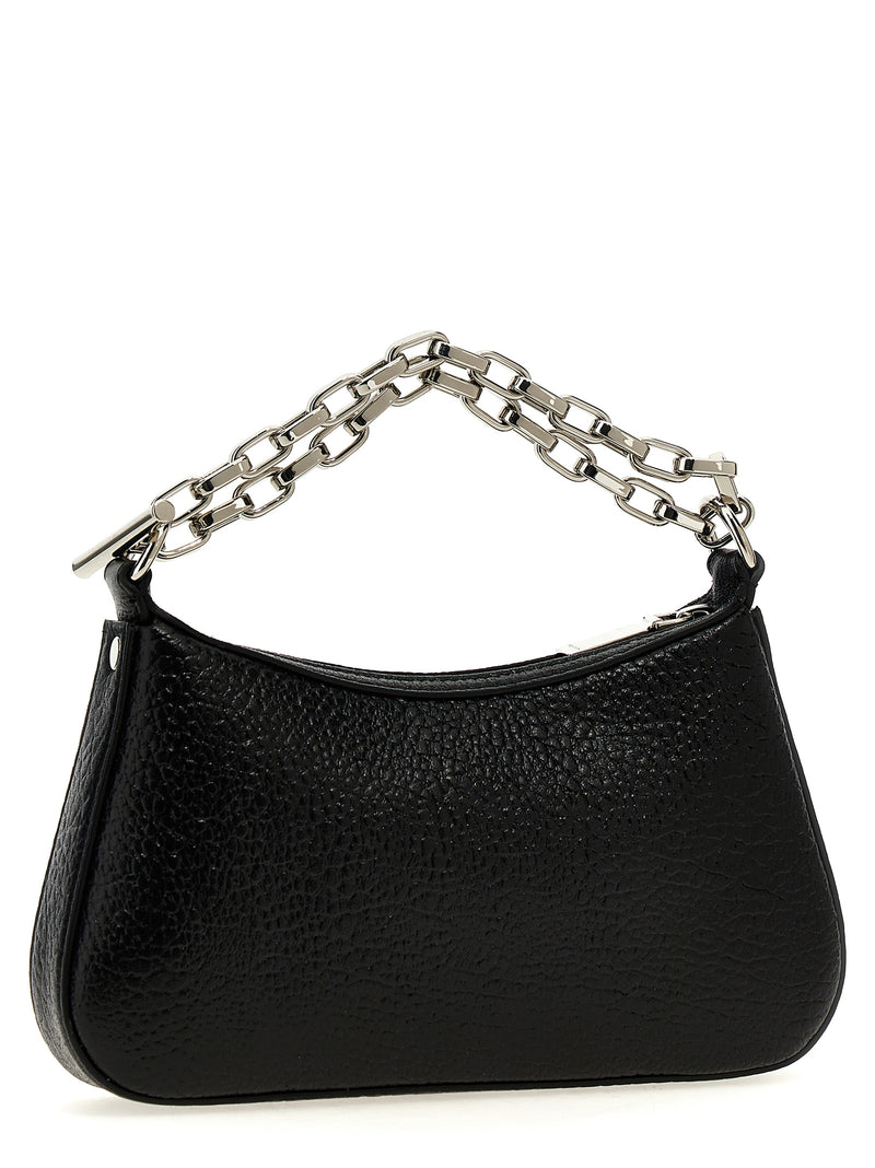 Alexander McQueen Black Lamb Leather Handbag