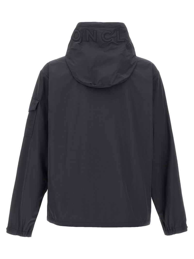 Moncler Black Polyester Shell Jacket