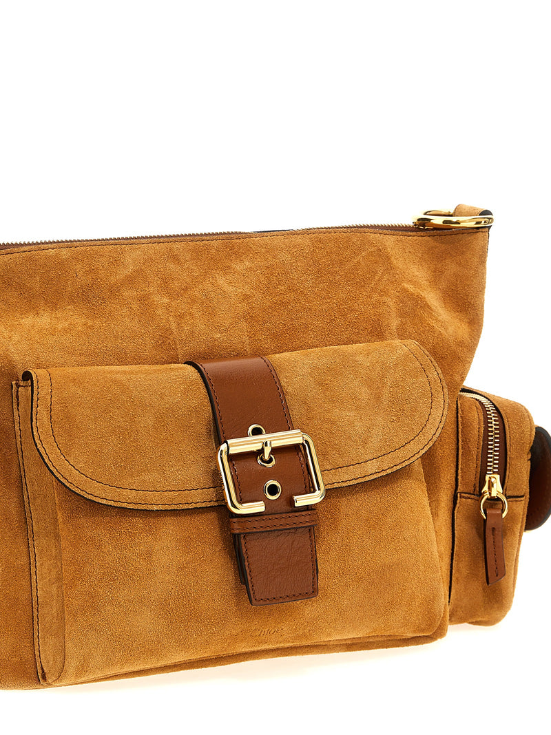 Chloé Brown Calfskin Shoulder Bag