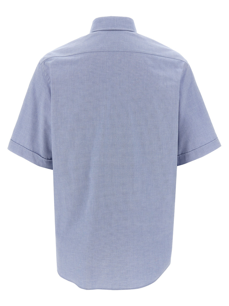 Fendi Blue Cotton Blouse