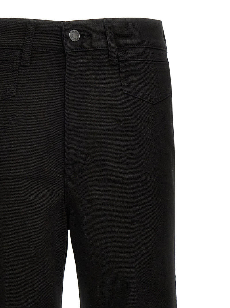 Tom Ford Black Cotton Flared Jeans