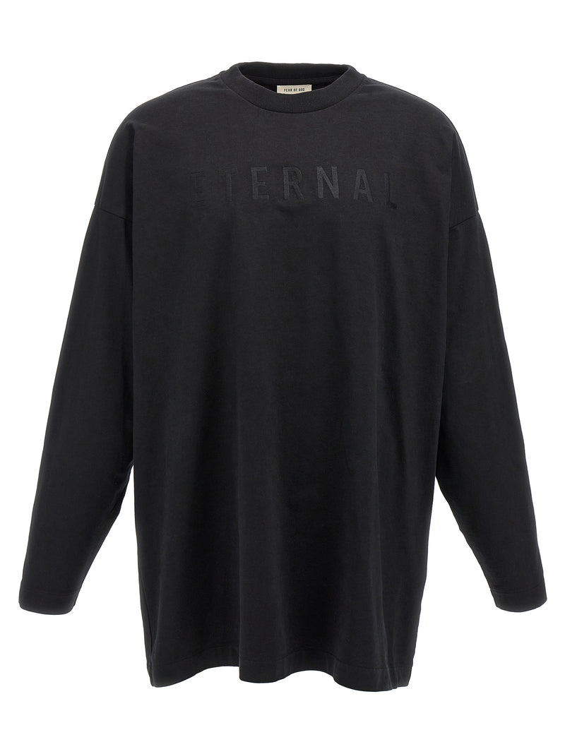 Fear Of God Black Cotton T-Shirt