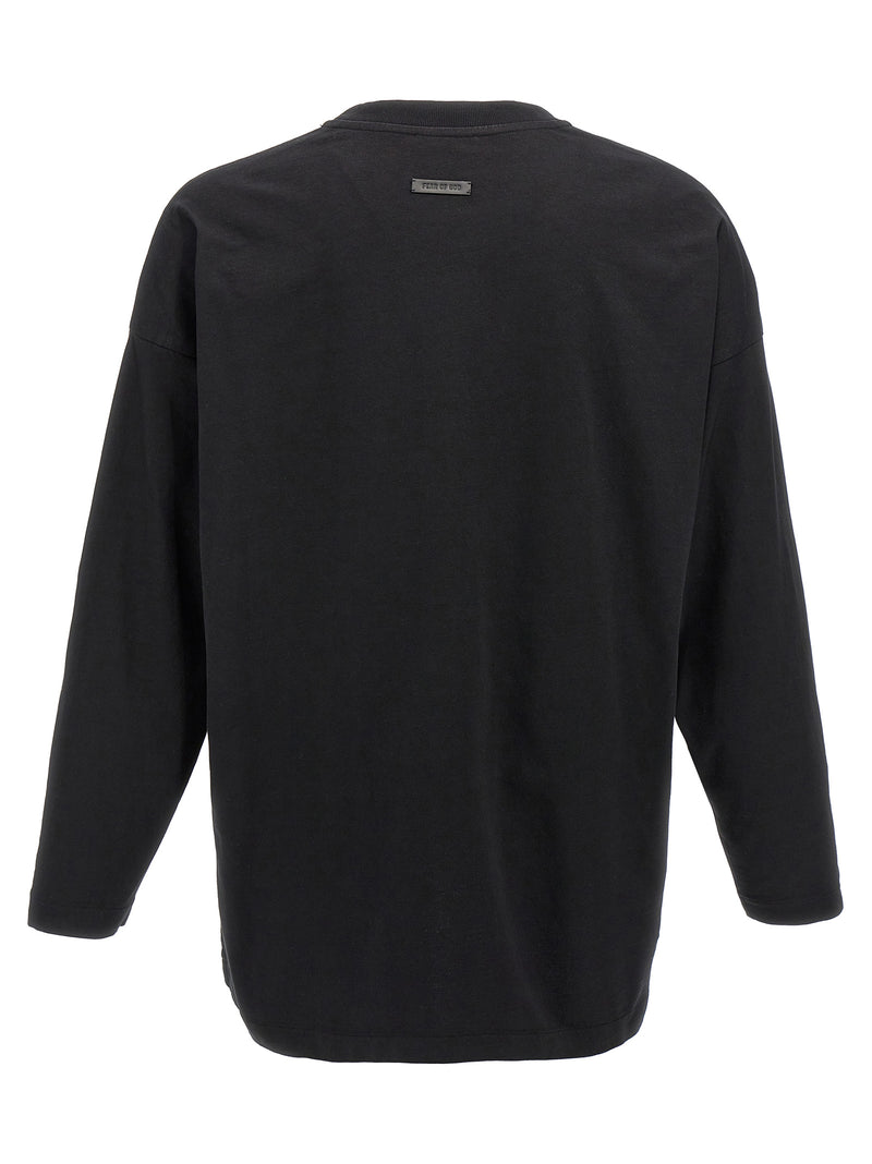 Fear Of God Black Cotton T-Shirt