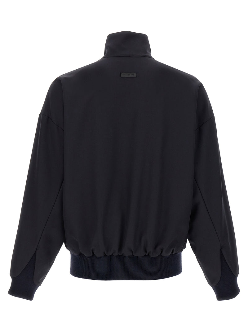 Fear Of God Blue Virgin Wool Full-Length Jacket
