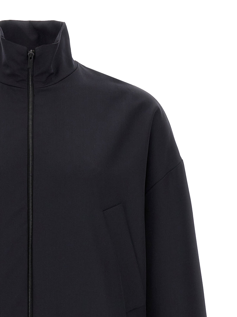 Fear Of God Blue Virgin Wool Full-Length Jacket