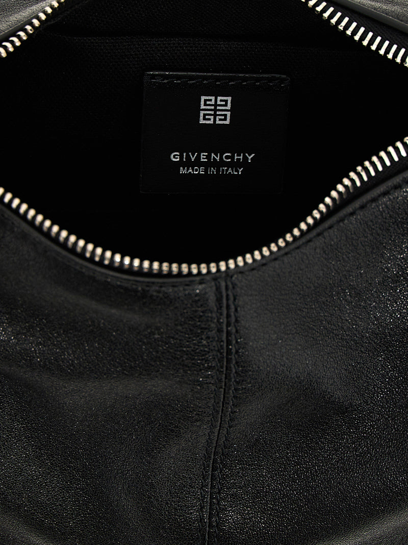 Givenchy Black Lamb Leather Shoulder Bag