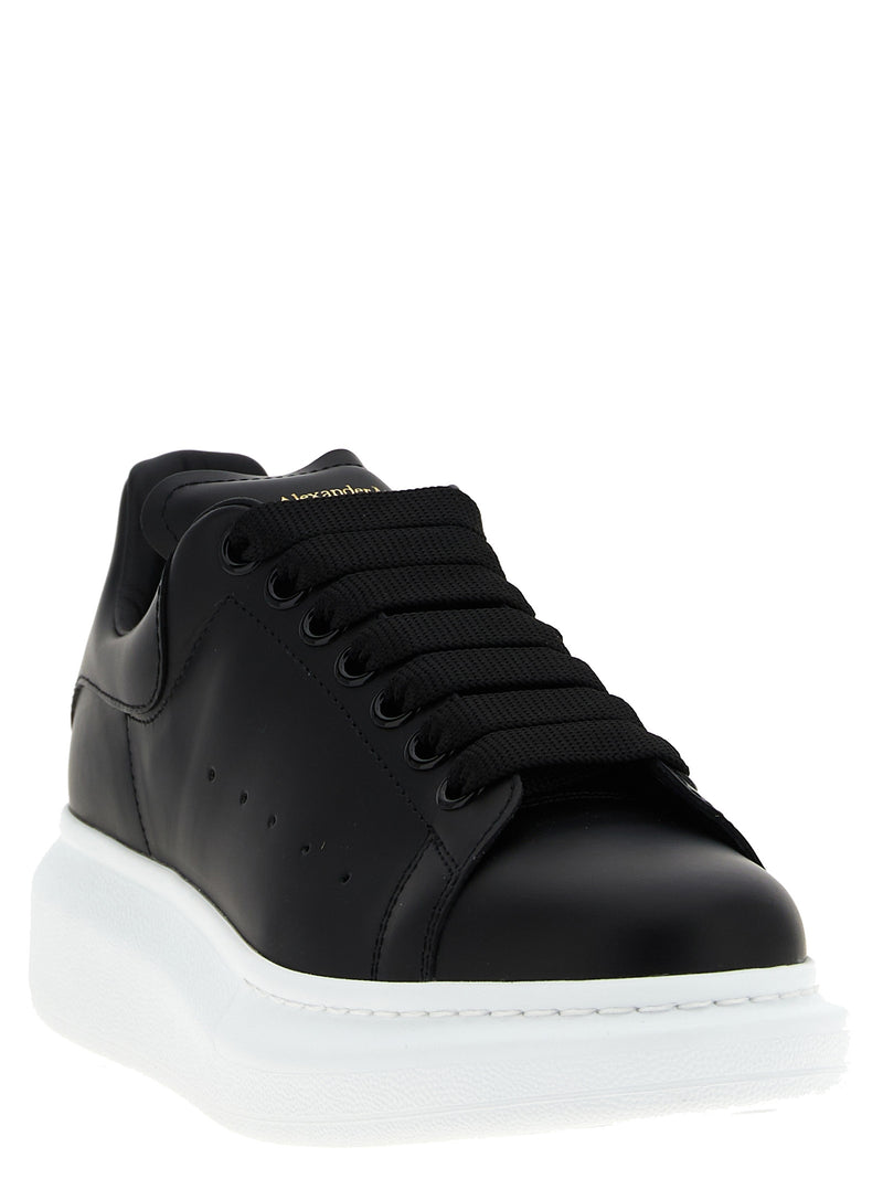 Alexander McQueen Bicolor Bovine Leather Low Top Sneakers
