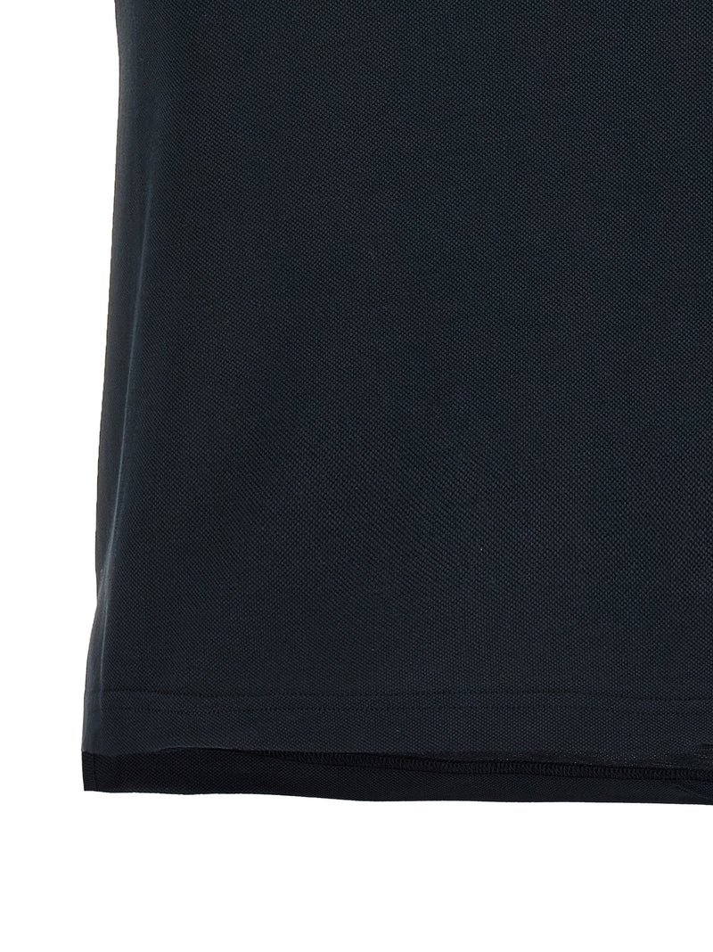 Balenciaga Blue Cotton Polo Shirt