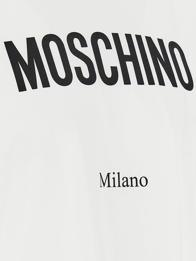 Moschino Bicolor Cotton T-Shirt