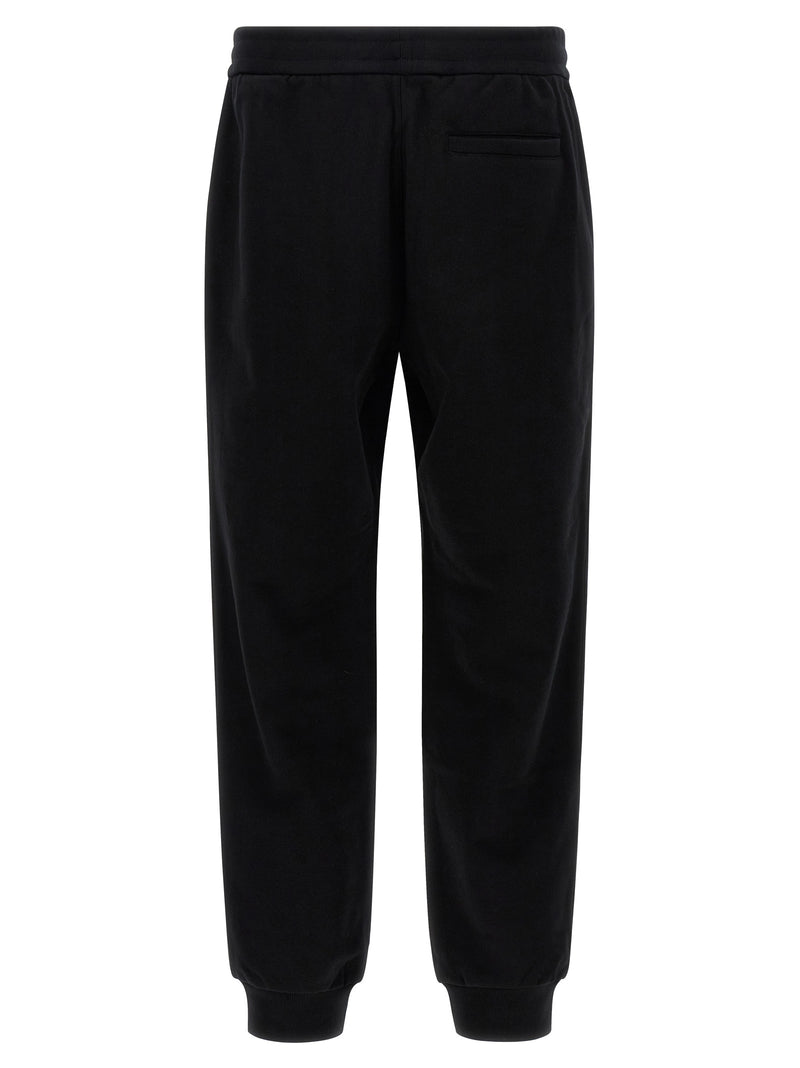 Versace Black Cotton Joggers (Workout Pants)